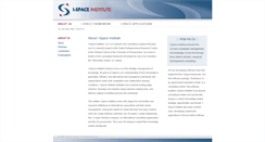 Desktop Screenshot of ispaceinstitute.com